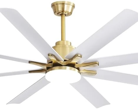 52 Inch Ceiling Fan with Lights, Smart Indoor/Outdoor — Smart Fan, Sofucor