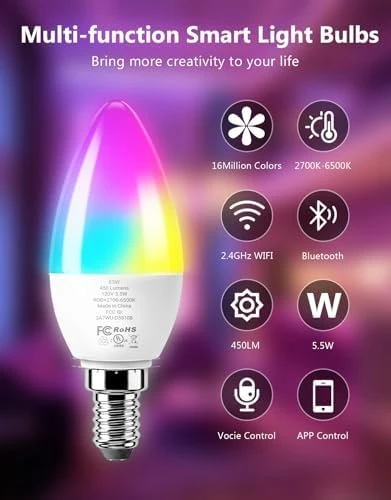 Color Changing Light Bulbs — Smart Light Bulb, DAYBETTER