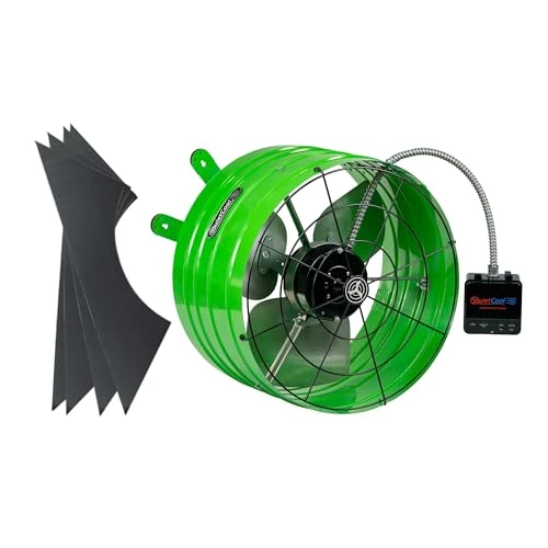 Smart Attic Fan for Gable Vents — Smart Fan, Quietcool