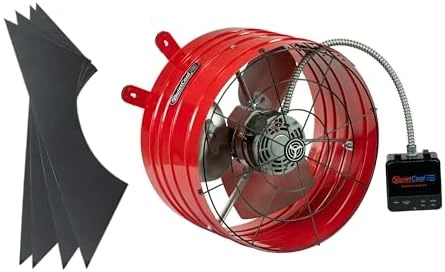 Smart Attic Fan for Gable Vents — Smart Fan, Quietcool