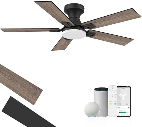 Smart Outdoor Ceiling Fan with Lights and Remote — Smart Fan, cumilo