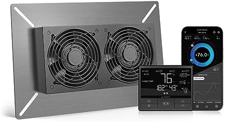 Ventilation Exhaust Fan 6" with WiFi Temperature Humidity Controller — Smart Fan, AC Infinity
