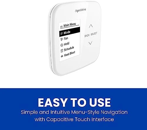 Wi-Fi Programmable Thermostat, Multi-Stage Universal with IAQ Control — Smart Thermostat, AprilAire