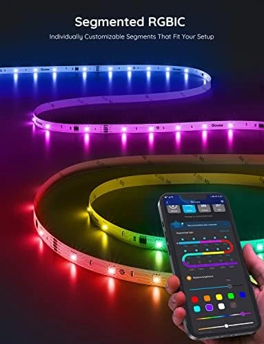 100ft RGBIC LED Strip Lights — LED Strip Lights, Govee