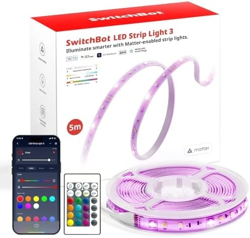 16.4ft RGB LED Strip Lights — LED Strip Lights, SwitchBot