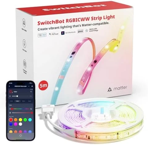 16.4ft RGB LED Strip Lights — LED Strip Lights, SwitchBot