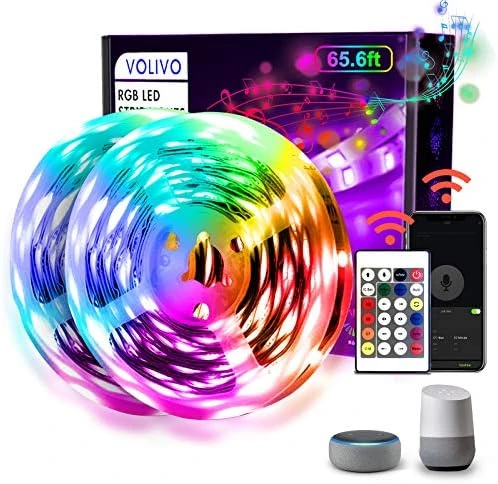 65.6 ft WiFi LED Strip Lights — LED Strip Lights, VOLIVO