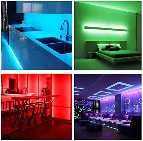 Led Strip Lights 32.8ft Kit with Remote and Power Supply Color Changing — LED Strip Lights, DAYBETTER