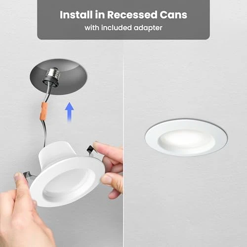 Smart Recessed Light — Smart Light Bulb, Feit Electric