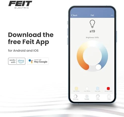 Smart Recessed Light — Smart Light Bulb, Feit Electric