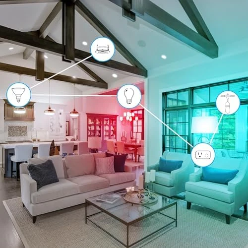 Smart Recessed Light — Smart Light Bulb, Feit Electric