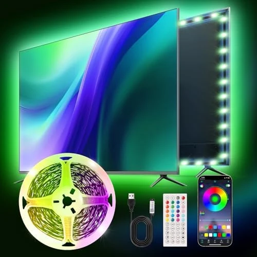 Smart RGB LED TV Backlight Strip — LED Strip Lights, TK99SW