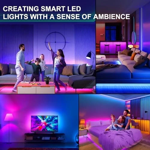 Smart RGB LED TV Backlight Strip — LED Strip Lights, TK99SW