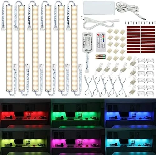 Under Cabinet LED Light Kit with Remote — LED Strip Lights, Litever