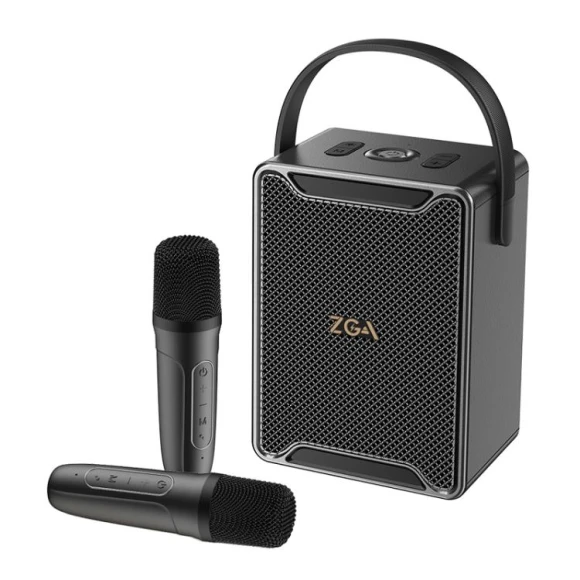 Dual Mic Karaoke Bluetooth Speaker — Desk Lamp, ZGA