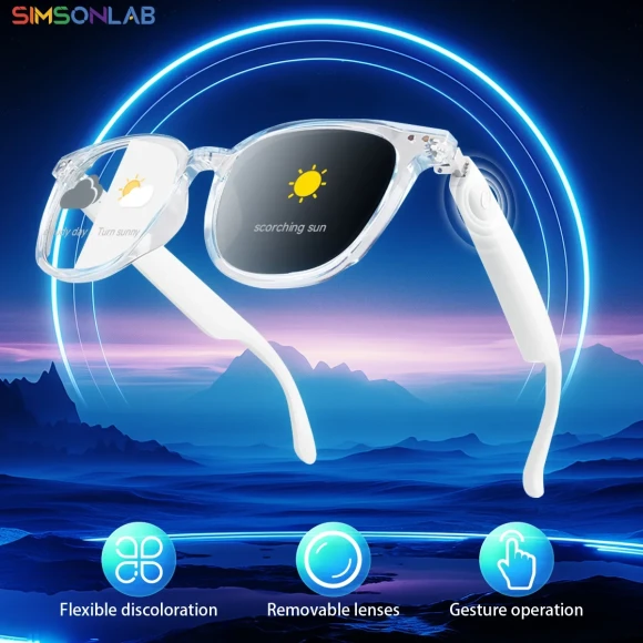 Smart Glasses with UV Protection and Color Change Lenses — Smart Glasses