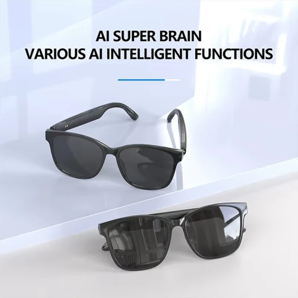 AI Smart Sunglasses with Real Time Language Translator and Wireless Headphone — Smart Glasses, ABMF