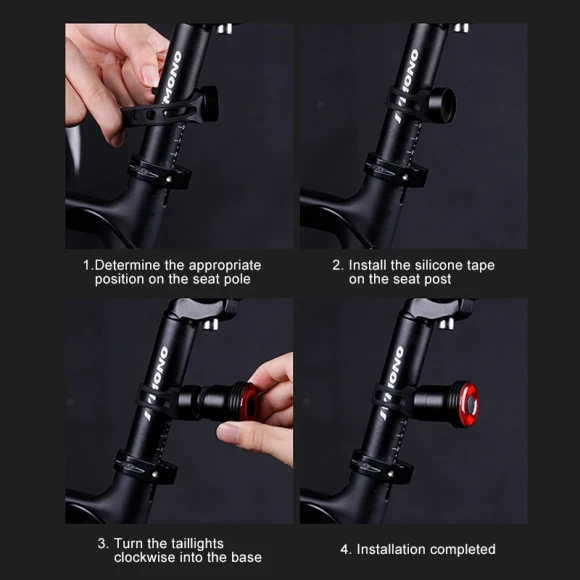 Smart Cycling Taillight with Brake Sensing — Smart Bike Light