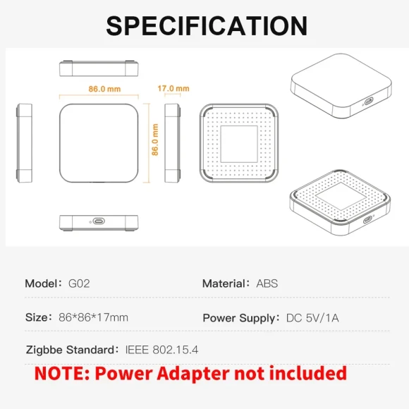 Smart Hub, Wired Gateway Bridge — Smart Home Hub, Tuya