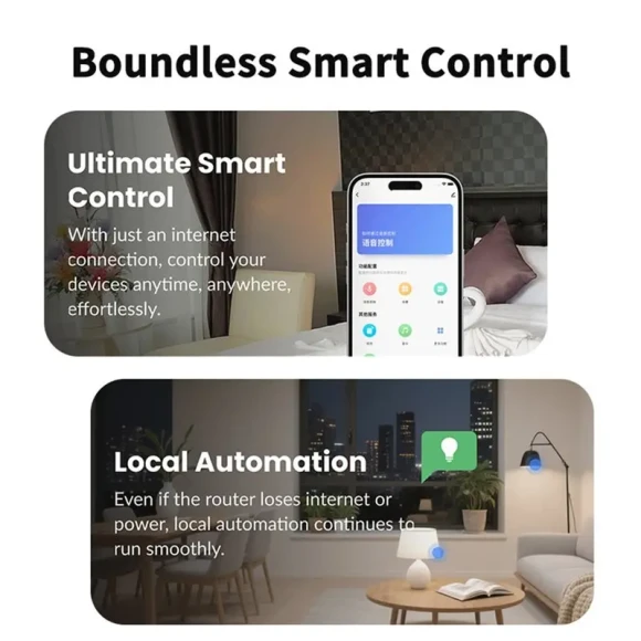 Zigbee Wireless Bluetooth Gateway Home Automation Bridge — Smart Home Hub, Tuya