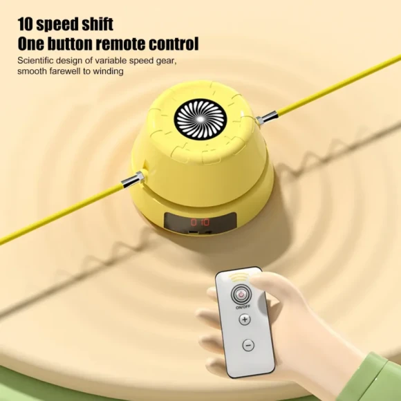 Smart Electric Skipping Rope with Automatic Jump Counter — Smart Jump Rope