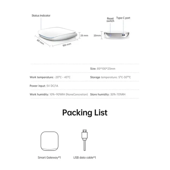 Smart Gateway Hub — Smart Home Hub, Tuya