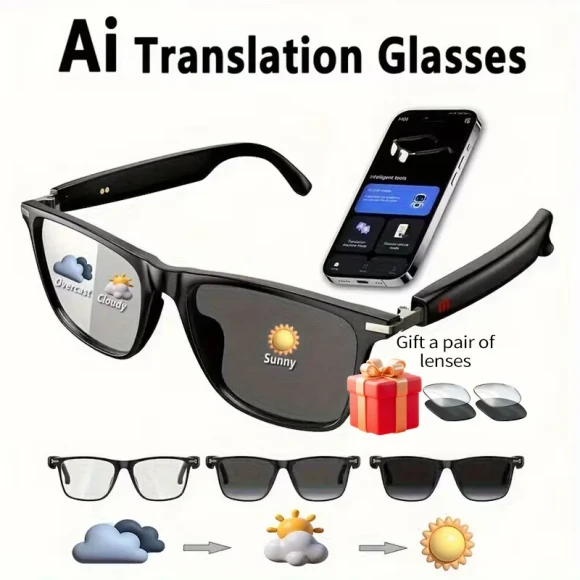 Smart Glasses with Real-Time Translation and ChatGPT — Translator Device
