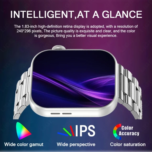 Smart Watch — Fitness Tracker, LIGE