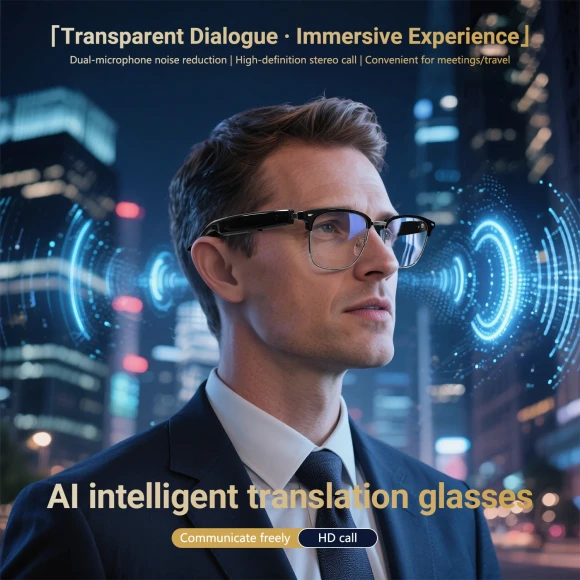 Smart AI Translation Glasses — Translator Device