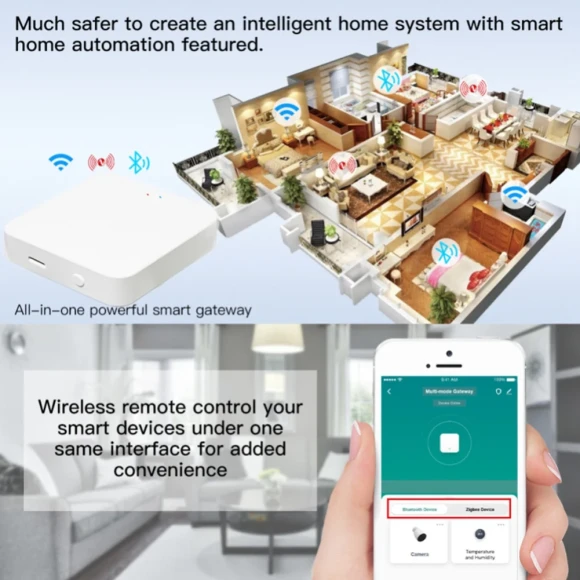 Zigbee Smart Gateway Hub — Smart Home Hub, Tuya