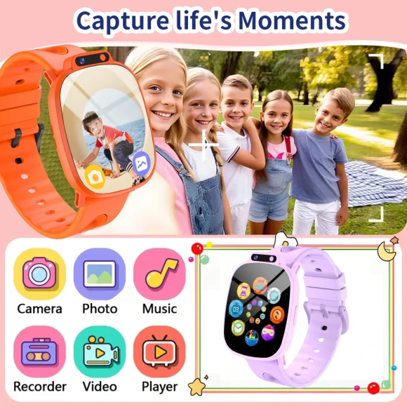 Kids Toy Smart Watch with HD Touchscreen and Camera — Smart Watch, LAXASFIT
