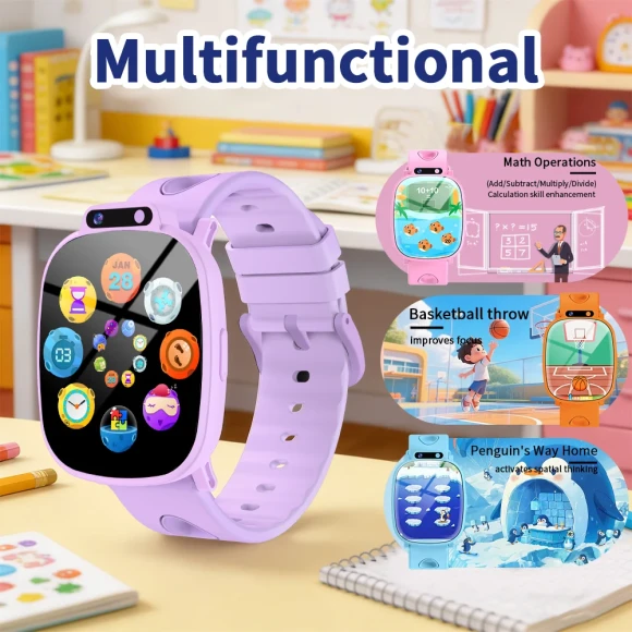 Kids Toy Smart Watch with HD Touchscreen and Camera — Smart Watch, LAXASFIT