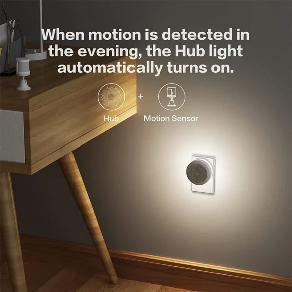 Smart Hub Gateway with RGB Night Light — Smart Home Hub, Aqara