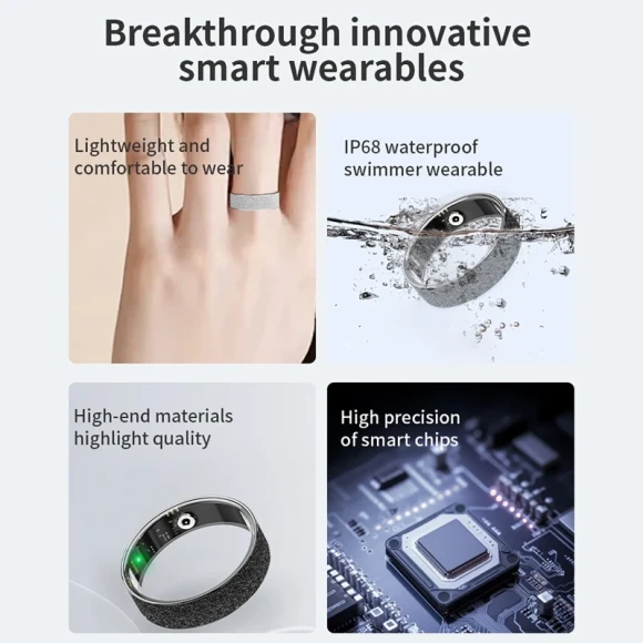 Smart Ring Health and Fitness Tracker — Fitness Tracker
