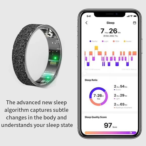 Smart Ring Health and Fitness Tracker — Fitness Tracker
