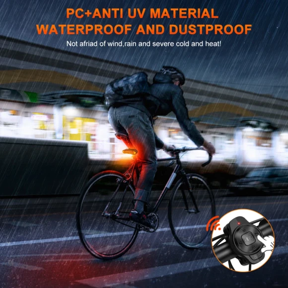 Smart Bike Rear Light with Turn Signal — Smart Bike Light, Rockbye