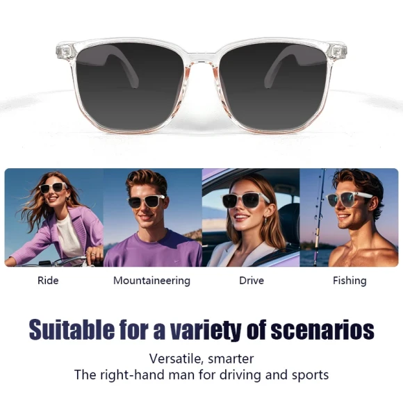 Smart Bluetooth Sunglasses with Camera and Audio — Smart Glasses