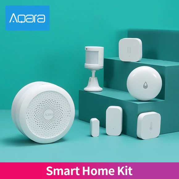 Smart Home Gateway M1S with Sensors Kit — Smart Home Hub, Aqara