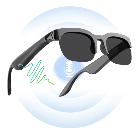Smart Glasses AI Translator Hands-Free Music Calls Audio Glasses UV Protection Outdoor Sports Headphones — Smart Glasses