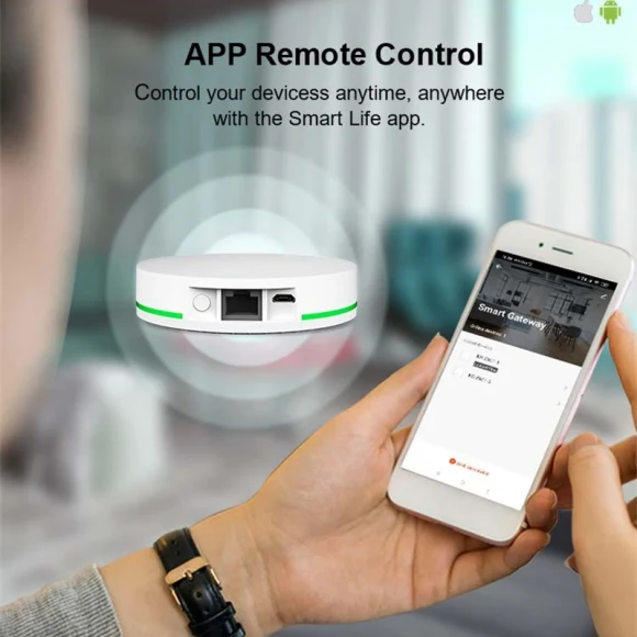 Smart Hub Wired Gateway Home Bridge Voice Remote Controller — Smart Home Hub, Milfra