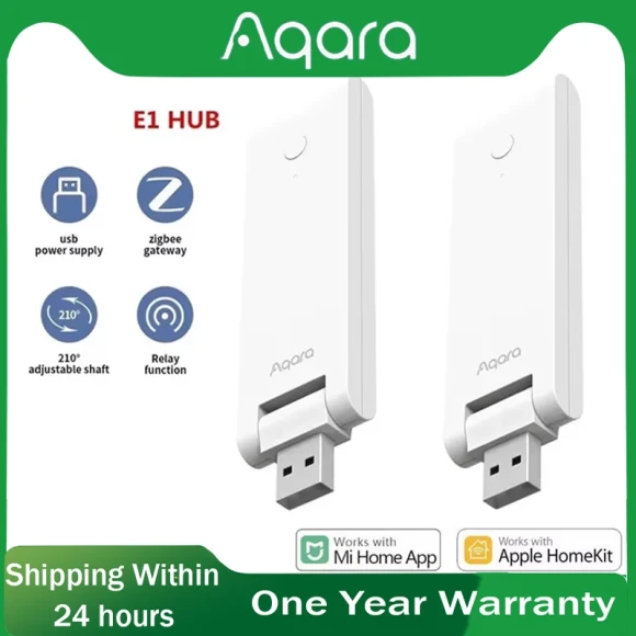 Zigbee 3.0 USB Smart Gateway — Smart Home Hub, Aqara