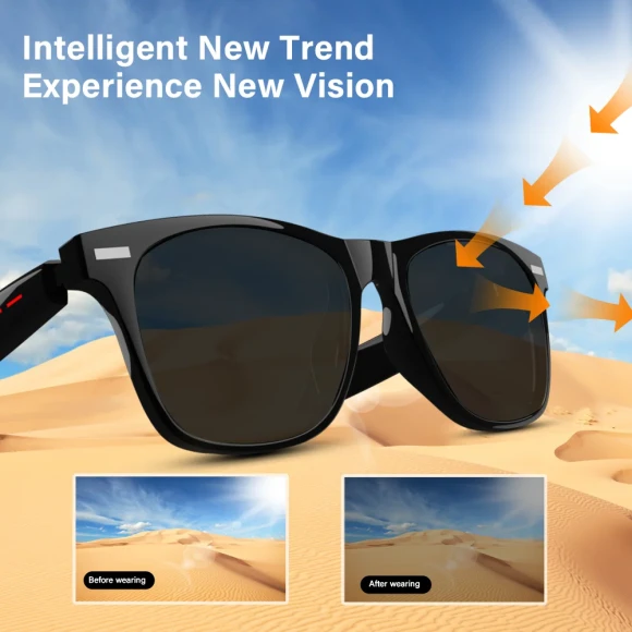 Bluetooth Smart Sunglasses — Smart Glasses, LAXASFIT