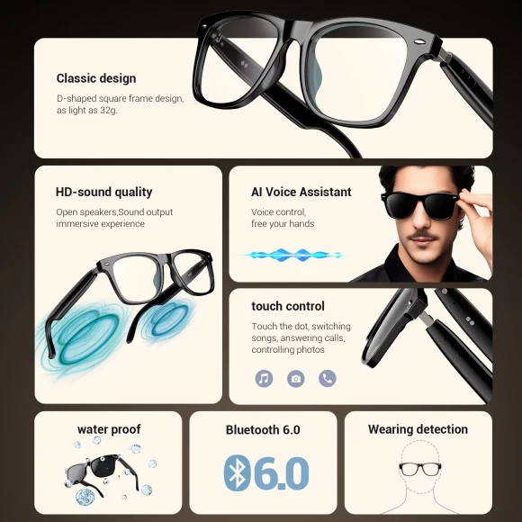 Smart Glasses — Smart Glasses, Blackview