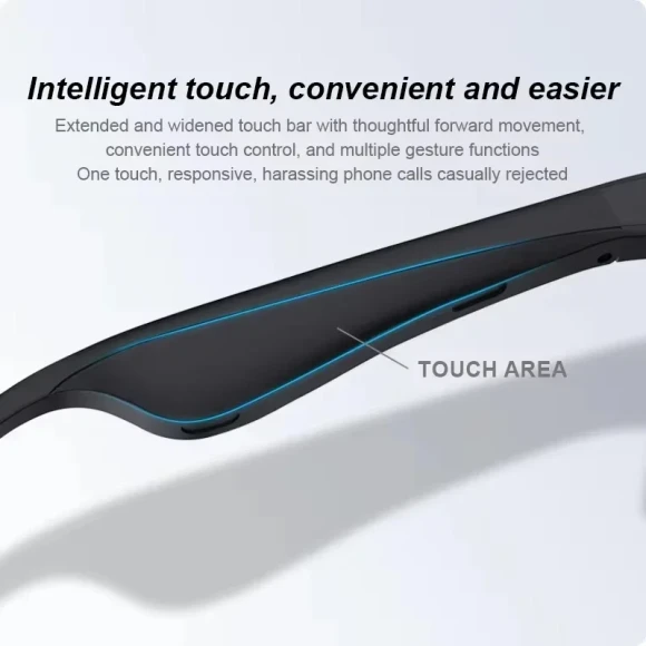 Smart AI Glasses - Wireless Call, Music, 8K HD Photo — Smart Glasses, Lenovo