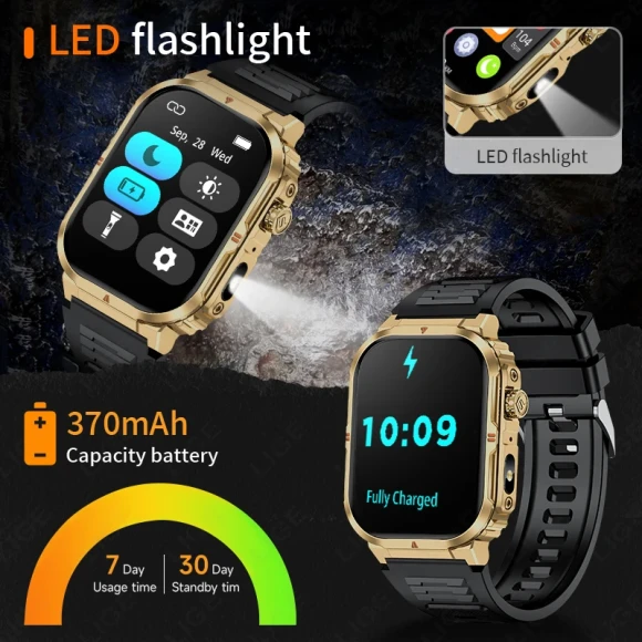 Luxury Smart Watch — Fitness Tracker, LIGE