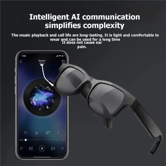 Smart Glasses with Touch and Voice Assistant — Smart Glasses