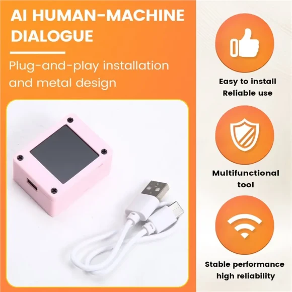 Smart WiFi AI Companion Robot with 1.54-Inch Screen — Robot Pet, ABZW