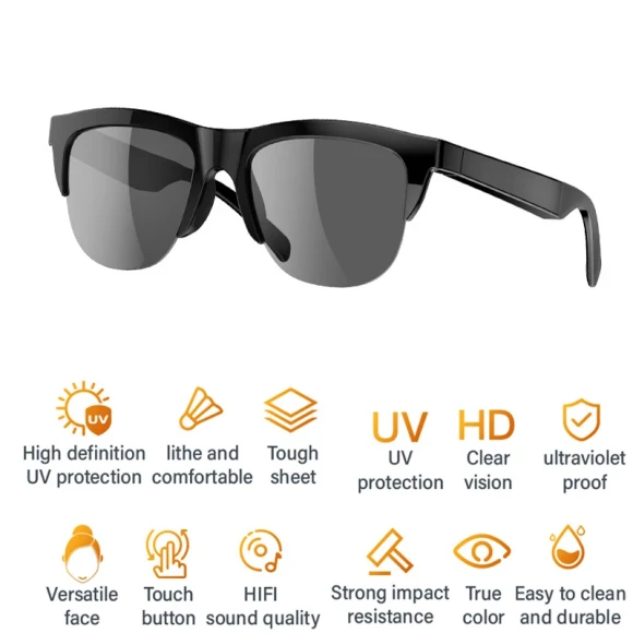 Bluetooth Smart Glasses with Audio Call and Music — Smart Glasses