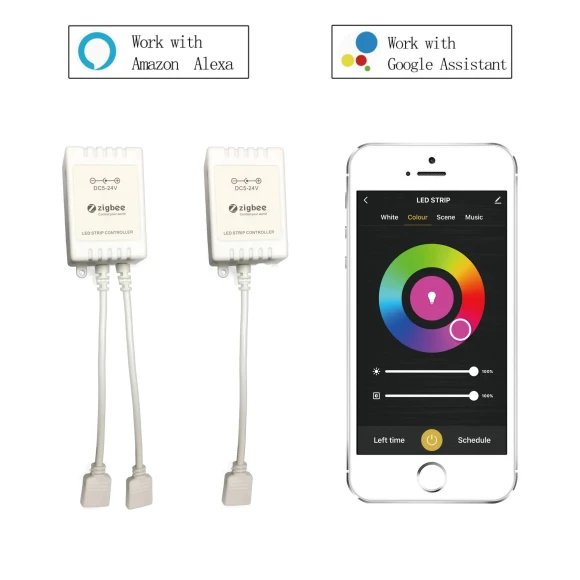 Smart LED Strip Controller — LED Strip Lights, Tuya