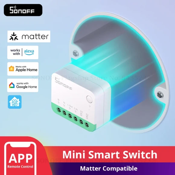 Smart Switch with Matter and WiFi — Smart Switch, Sonoff
